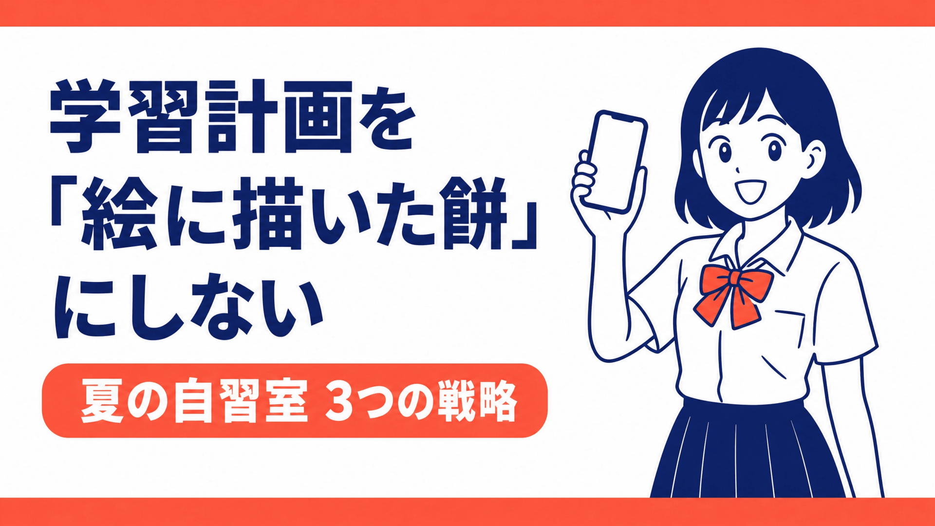 学習計画を「絵に描いた餅」にしない——夏の自習室で生徒の手を止めない”即時解決”環境